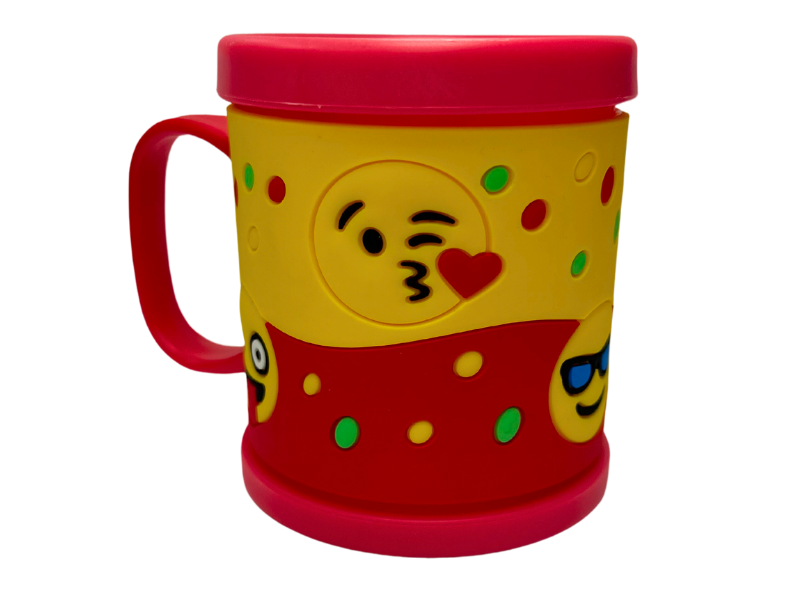 TAZA PLASTICA 3D EMOJI